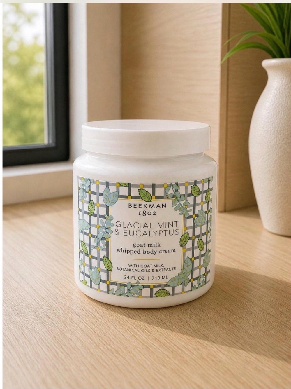 Beekman 1802 Glacial Mint & Eucalyptus Whipped Body Cream